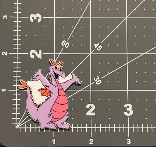 Disney Figment Back Planar Resin