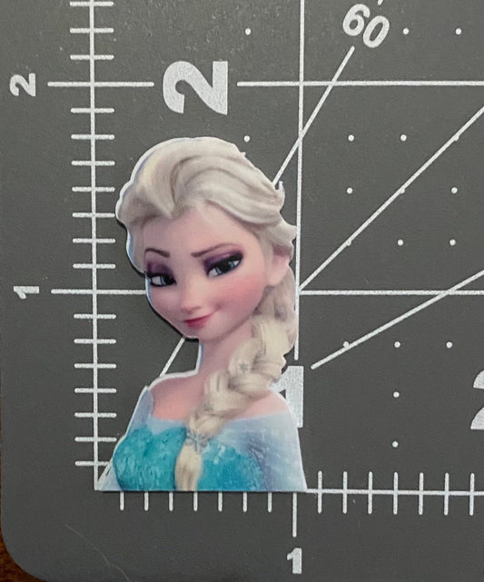 Disney Frozen Flat Back Planar Resin - Queen Elsa