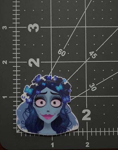 Corpse Bride Flat Back Planar Resins