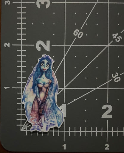Corpse Bride Flat Back Planar Resins