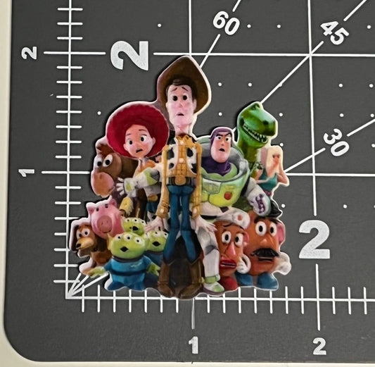 Toy Story Flat Back Planar Resin