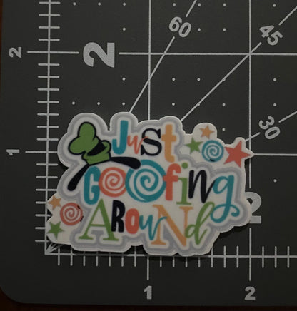 Disney Goofy Flat Back Planar Resin