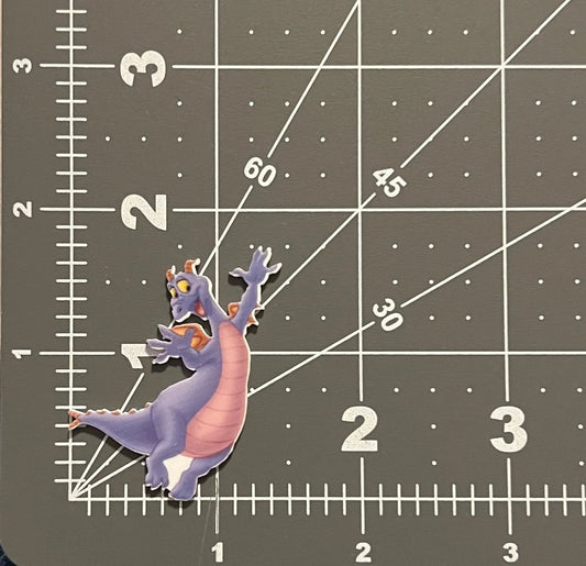 Disney Figment Back Planar Resin