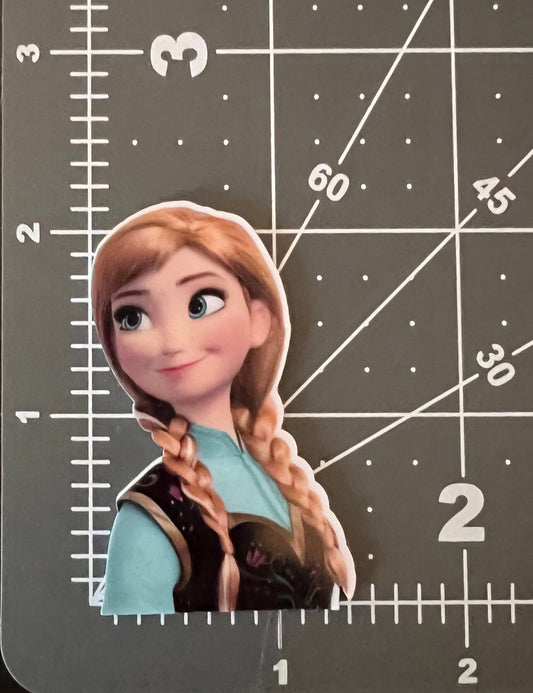 Disney Frozen Flat Back Planar Resin - Princess Anna