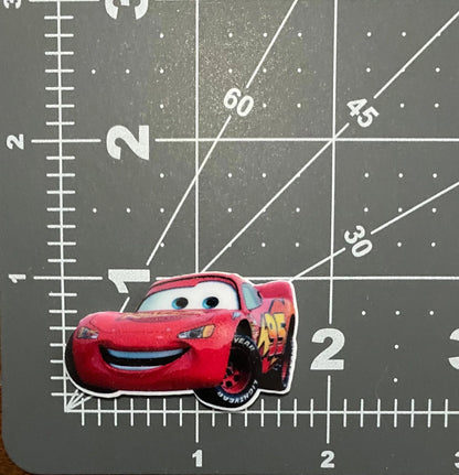 Disney Cars Flat Back Planar Resin - Lightning McQueen