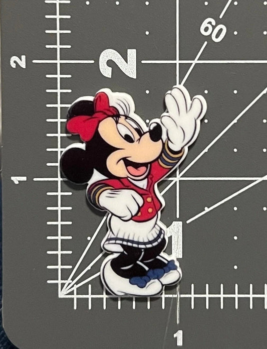 Disney Minnie Mouse Flat Back Planar Resin