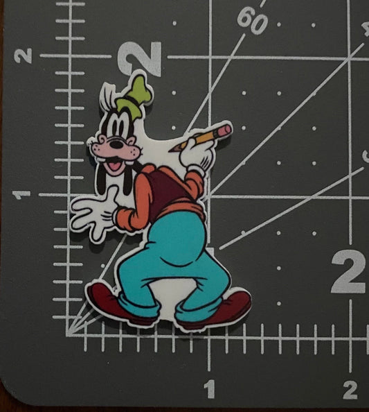 Disney Goofy Flat Back Planar Resin