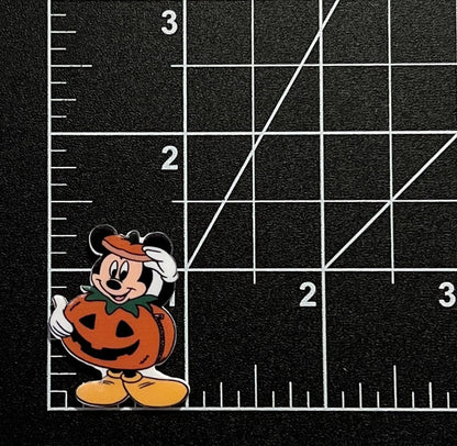 Disney Halloween Flat Back Planar Resins - Mickey Mouse