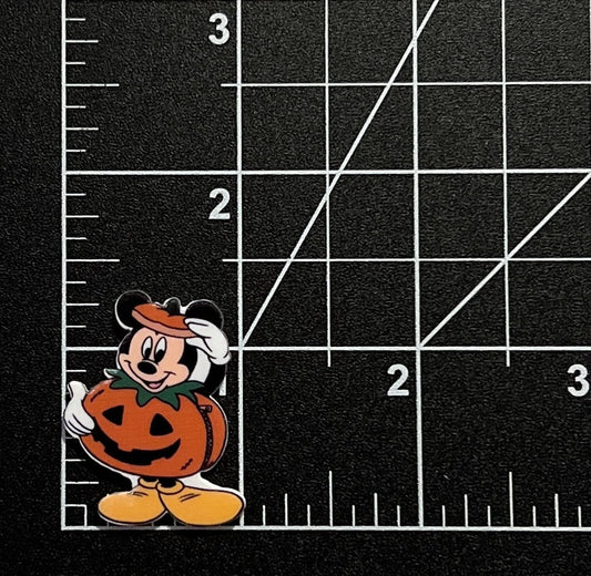 Disney Halloween Flat Back Planar Resins - Mickey Mouse