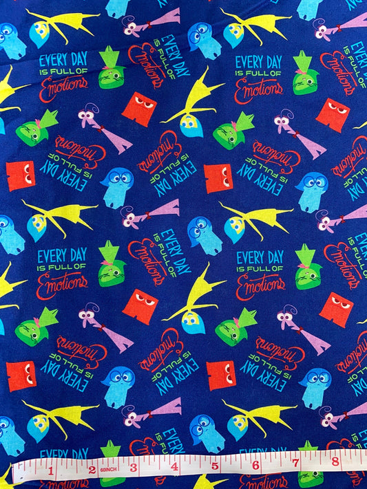 Disney Inside Out Fabric