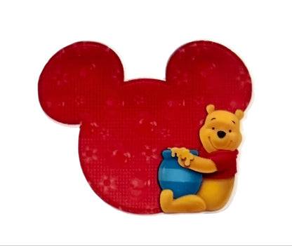 Disney Winnie the Pooh Flat Back Planar Resin - Hidden Mickey