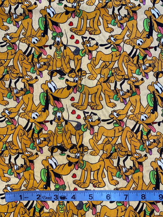 Disney Pluto Fabric