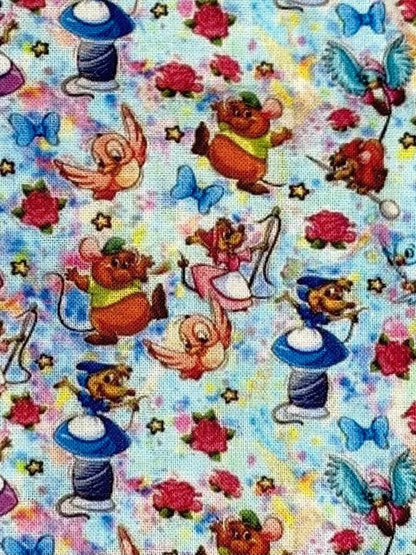 Disney Cinderella Mice Fabric