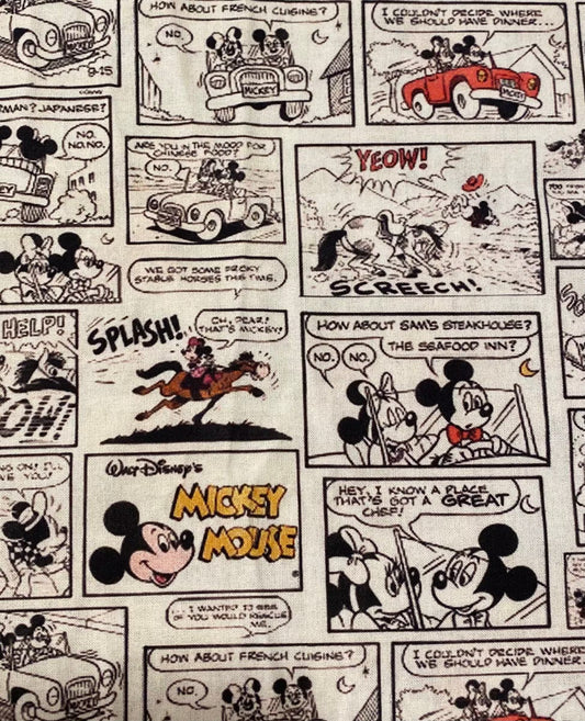 Disney Mickey Mouse Fabric