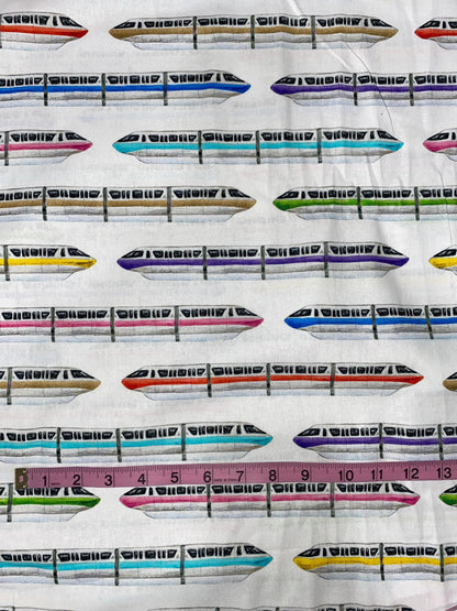 Disney Monorail Fabric