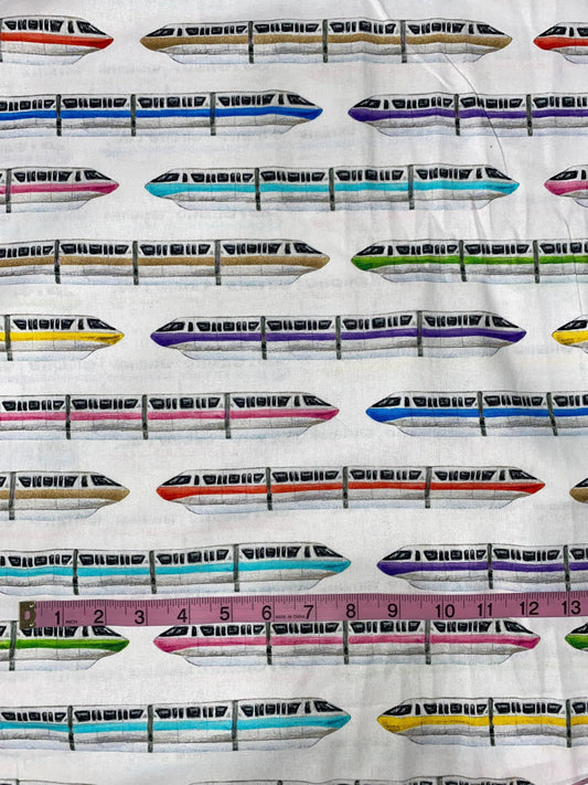 Disney Monorail Fabric