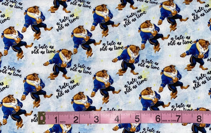 Disney Beauty and The Beast Fabric - The Beast