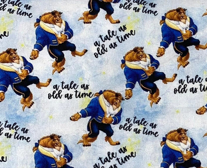 Disney Beauty and The Beast Fabric - The Beast