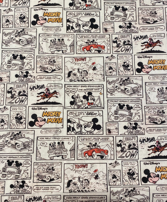 Disney Mickey Mouse Fabric