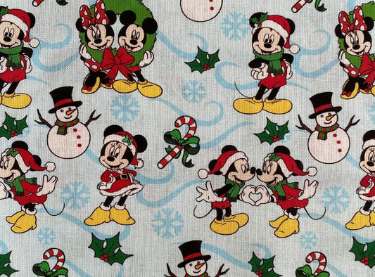 Disney Christmas Fabric Collage