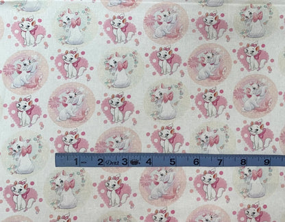 Disney Aristocat's Marie Fabric