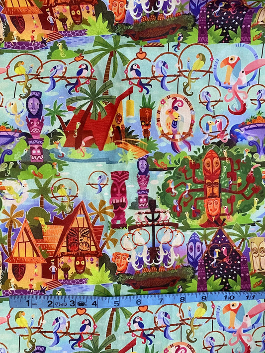 Disney Tiki Room Fabric