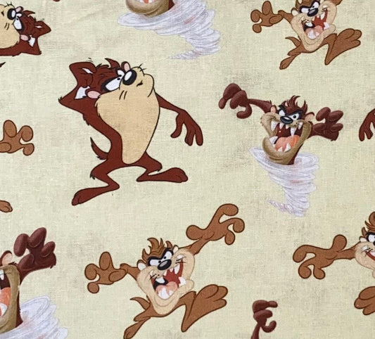 Looney Tunes Fabric - Taz
