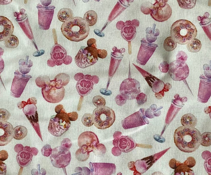 Disney Park Treats Fabric