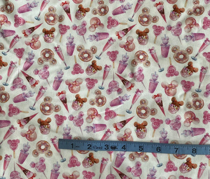 Disney Park Treats Fabric