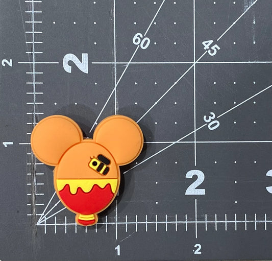Winnie the Pooh Shoe Charm Mickey Balloon