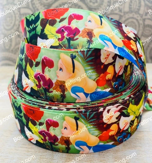 Disney's Alice in Wonderland Grosgrain Ribbon