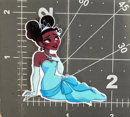 Disney Park Princess Flat Back Planar Resin - Tiana