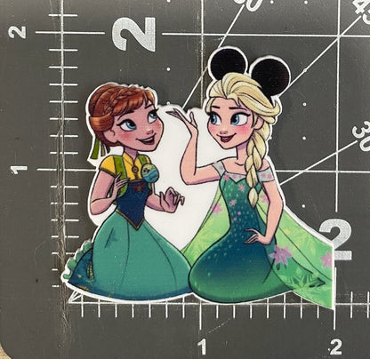 Disney Park Princess Flat Back Planar Resin