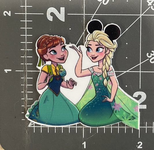 Disney Park Princess Flat Back Planar Resin