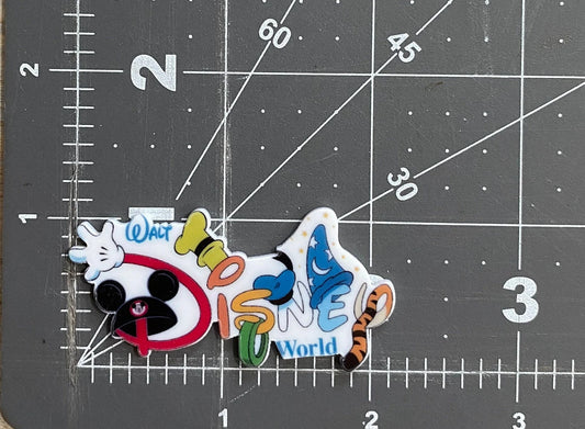 Disney Parks Flat Back Planar Resin