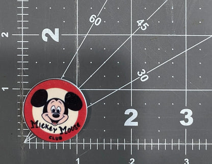 Disney Parks Flat Back Planar Resin - Mickey Mouse Club
