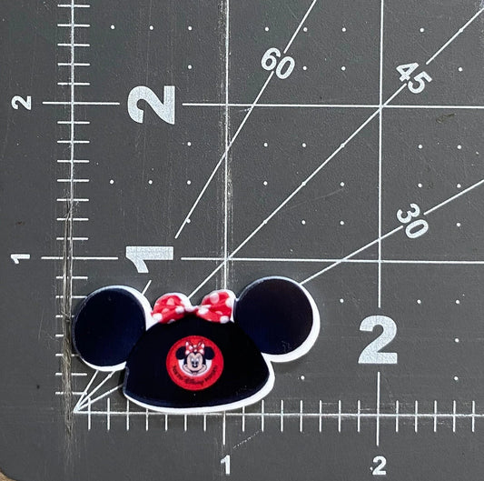 Disney Parks Flat Back Planar Resin - Minnie Mouse Ears