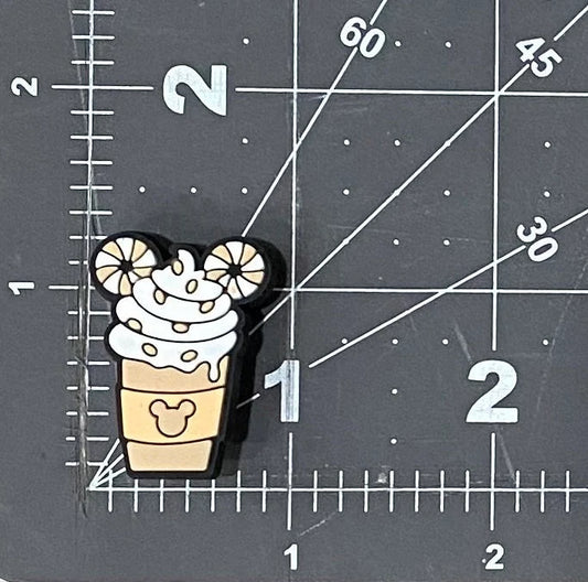 Disney Treats Shoe Charm - Mickey Dole Whip Float