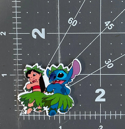 Lilo and Stitch Flat Back Planar Resin