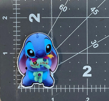 Stitch Flat Back Planar Resin