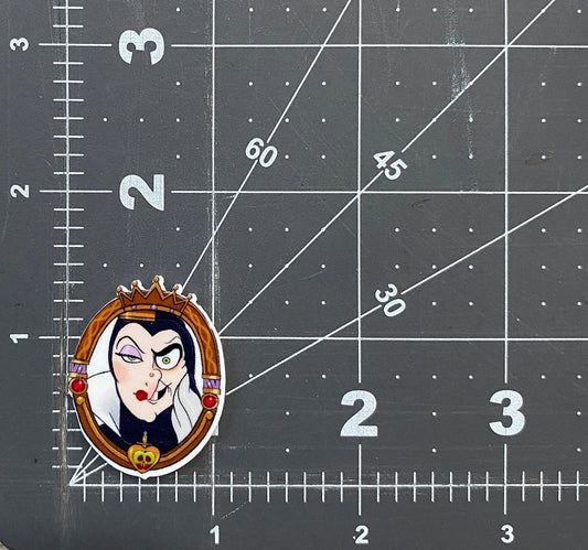 Disney Snow White and the Seven Dwarfs Flat Back Planar Resin - Evil Queen