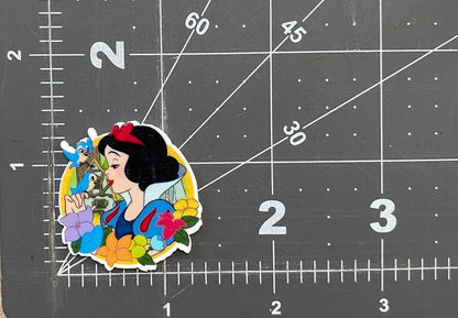 Disney Snow White and the Seven Dwarfs Flat Back Planar Resin