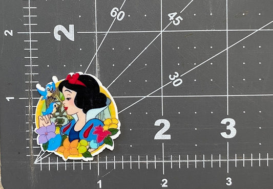 Disney Snow White and the Seven Dwarfs Flat Back Planar Resin