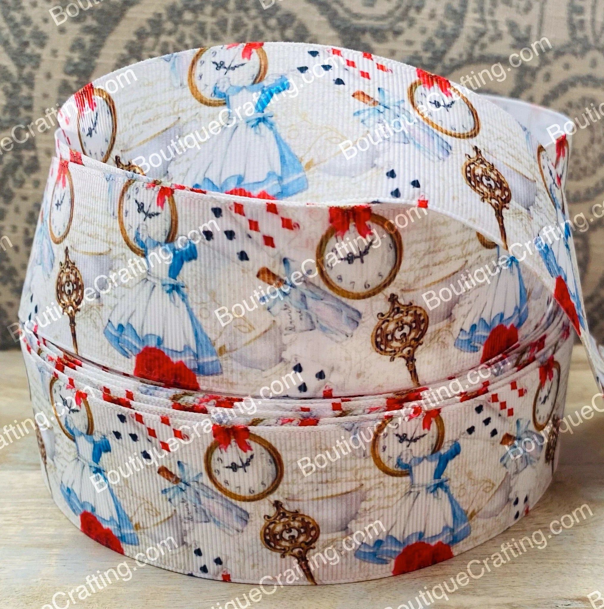 Disney's Alice in Wonderland Grosgrain Ribbon – Boutique Crafting