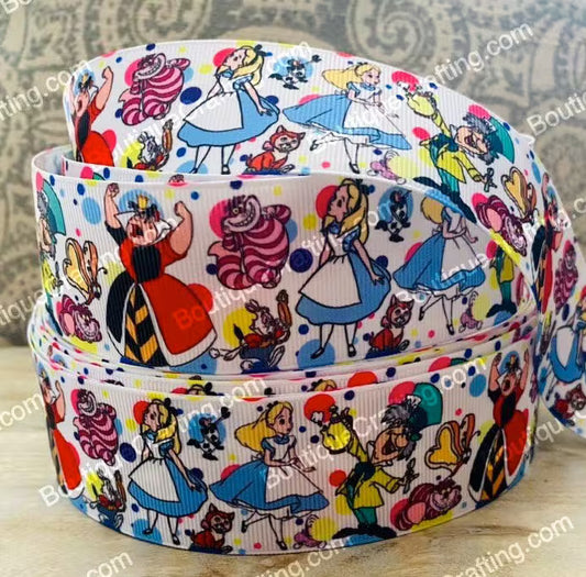Disney's Alice in Wonderland Grosgrain Ribbon