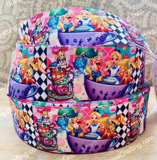 Disney's Alice in Wonderland Grosgrain Ribbon