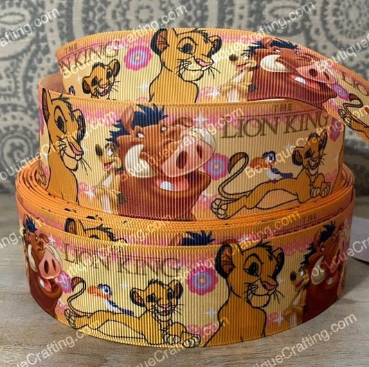 Disney Lion King Grosgrain Ribbon