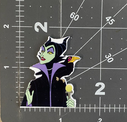 Disney Sleeping Beauty Flat Back Planar Resin - Maleficent
