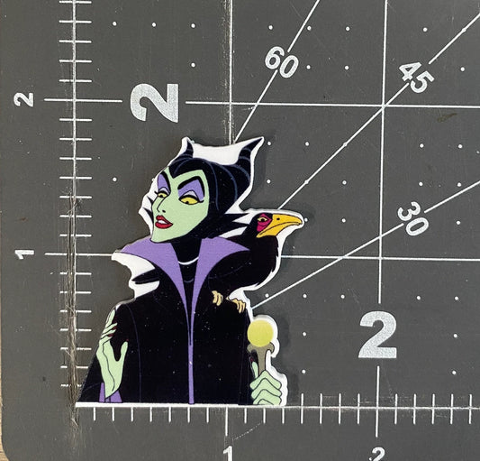 Disney Sleeping Beauty Flat Back Planar Resin - Maleficent