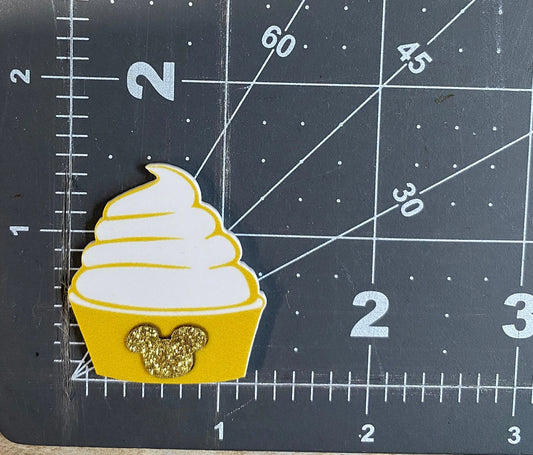 Disney Parks Flat Back Planar Resin - Dole Whip